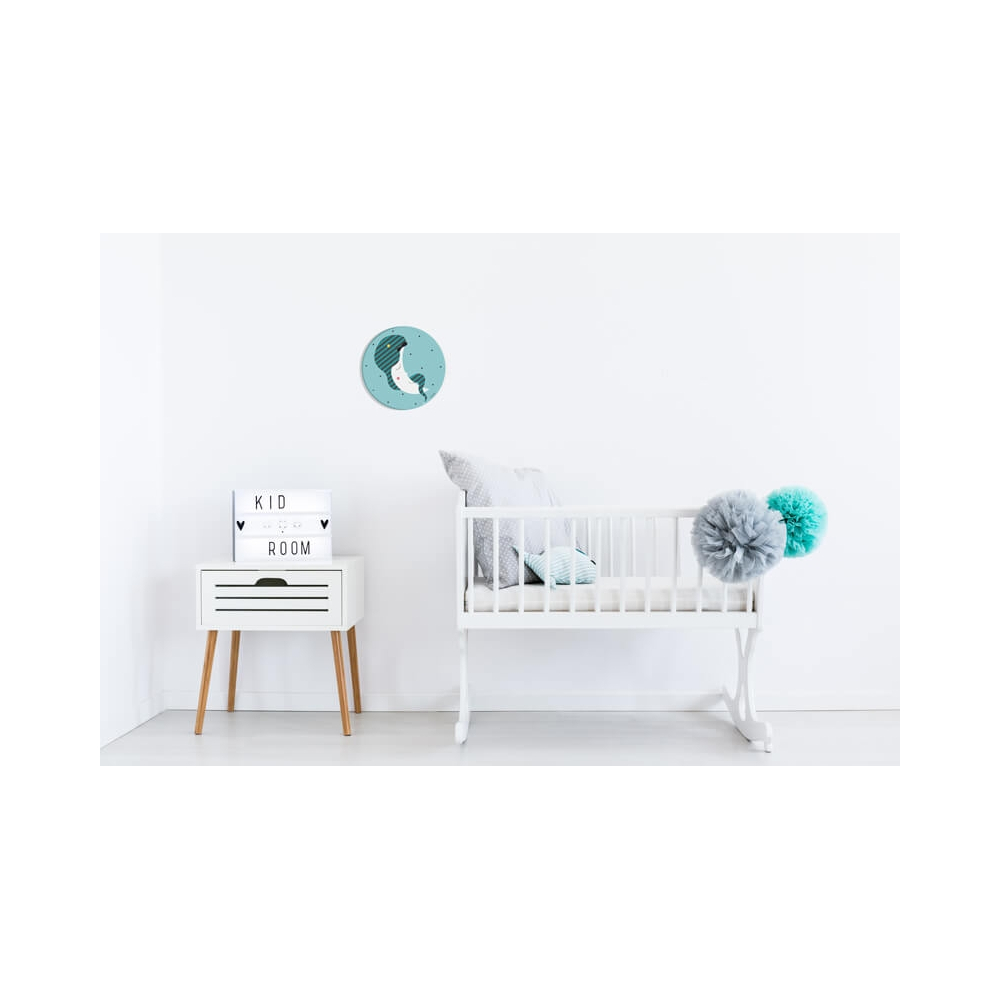 Vinilo Infantil Luna decorativo para el dormitorio del Bebé