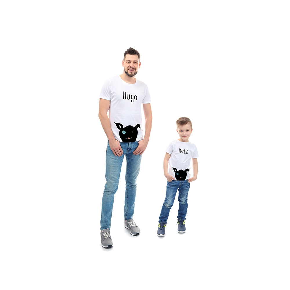 camisetas iguales para el padre y el hijo