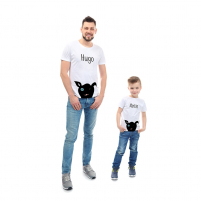camisetas iguales para el padre y el hijo