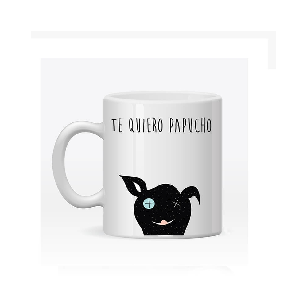 Taza Personalizada Papá Perro, Regalos para Papá.