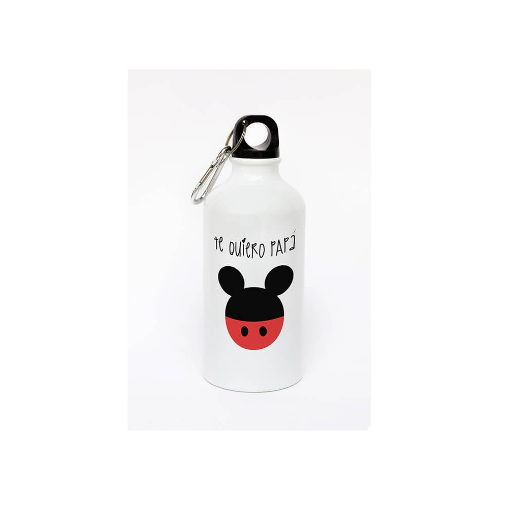 Botella de aluminio personalizada para Papá Mickey