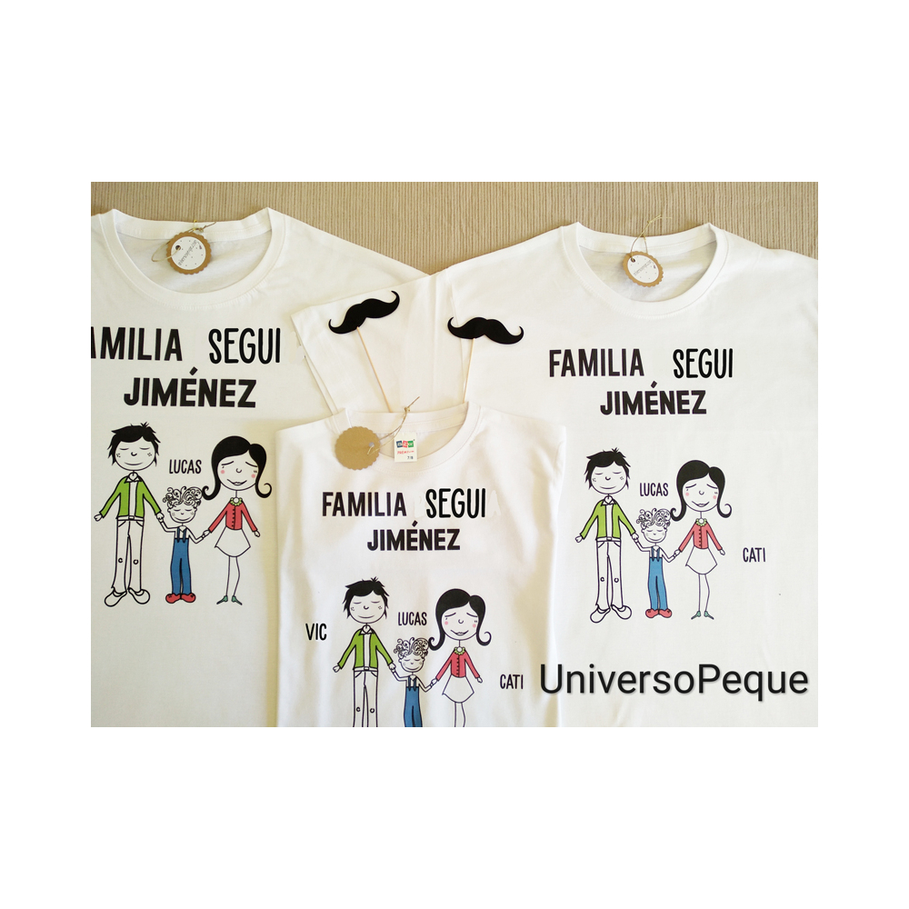 Personalizadas Iguales | original para Padres e