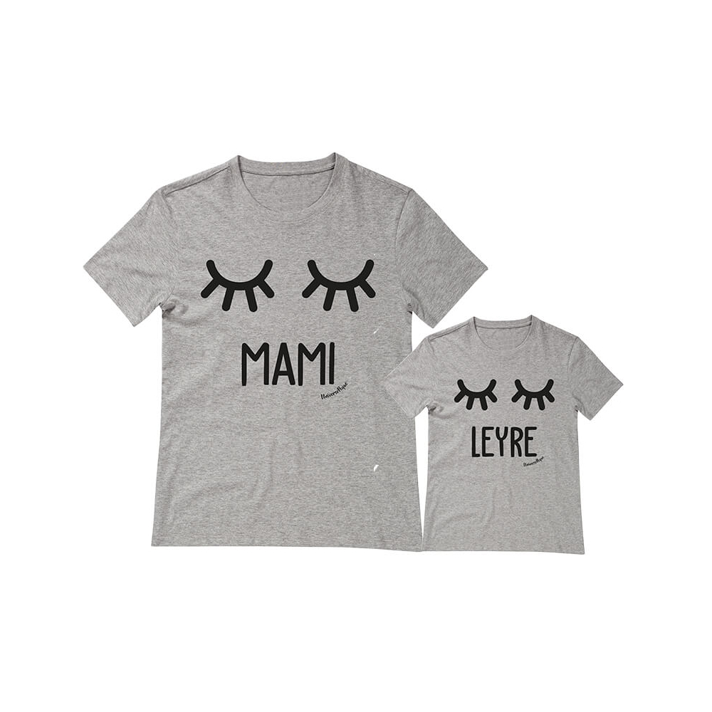 camiseta personalizada mamá e hijo