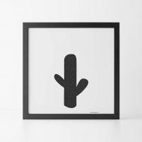 Lámina Infantil Planta Cactus cuadro niños