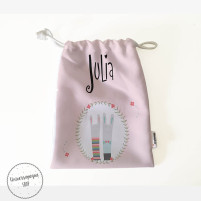 Pack Bolsas Merienda Personalizadas Conejitos