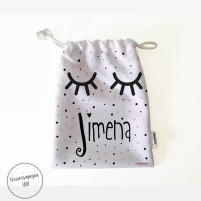 Pack Bolsas Merienda Personalizadas Pestañas