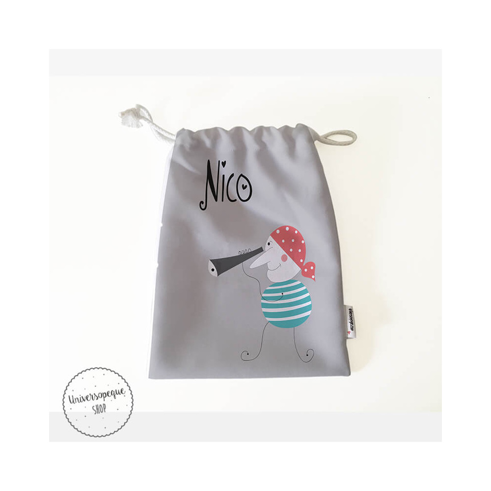 Pack Bolsas Merienda Personalizadas Pirata
