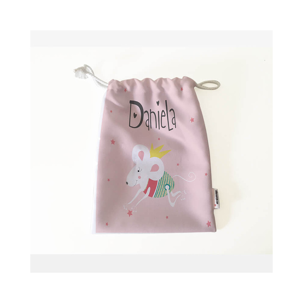 Pack Bolsas Merienda Personalizadas Ratita