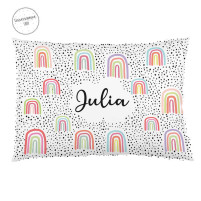 Cojín Guardería Personalizado Arco Iris