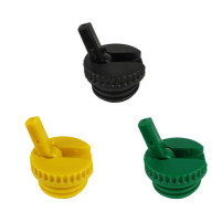 Tapones de succión oscuros