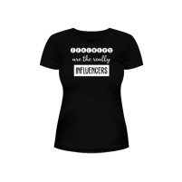 camiseta influencer blanco
