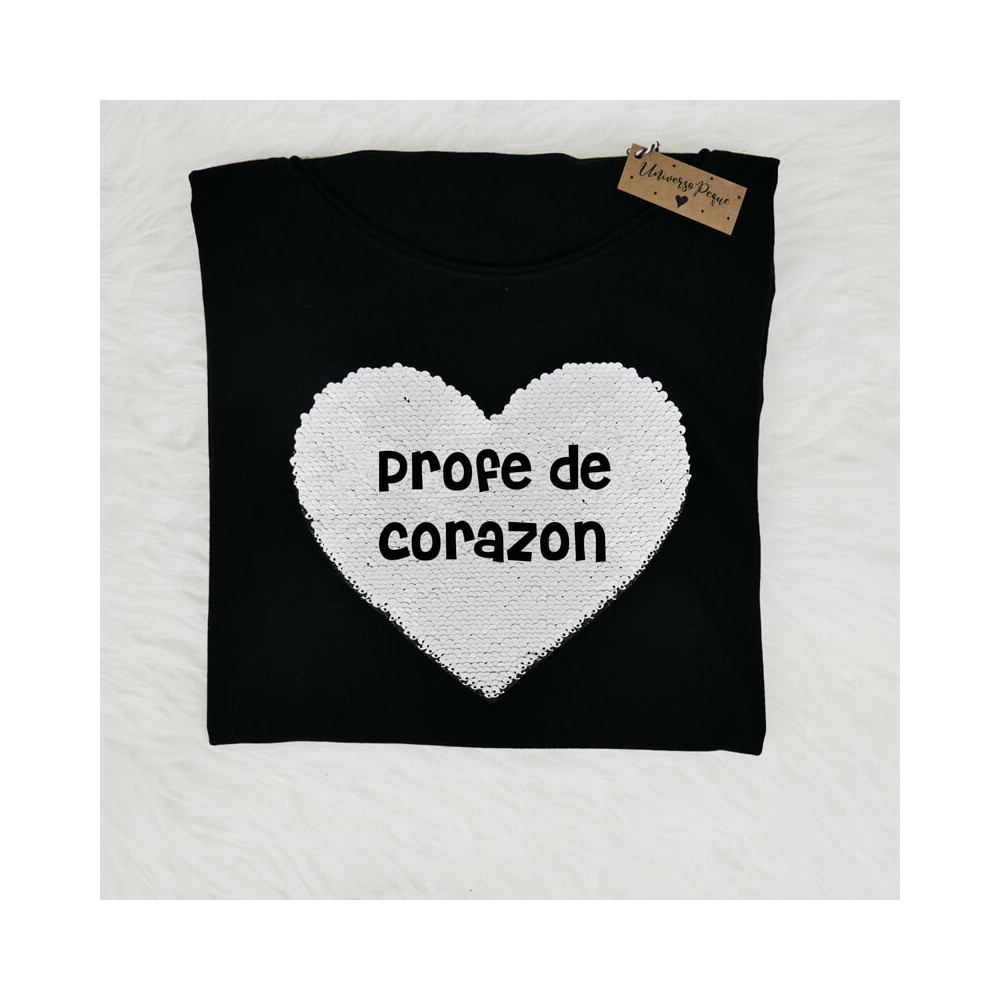 personalizacion de la camiseta de lentejuelas