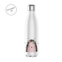 Cantimplora acero personalizada Erizo