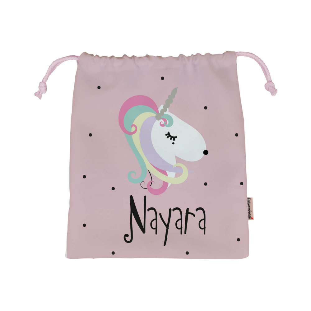 Bolsa Almuerzo Personalizada Unicornio