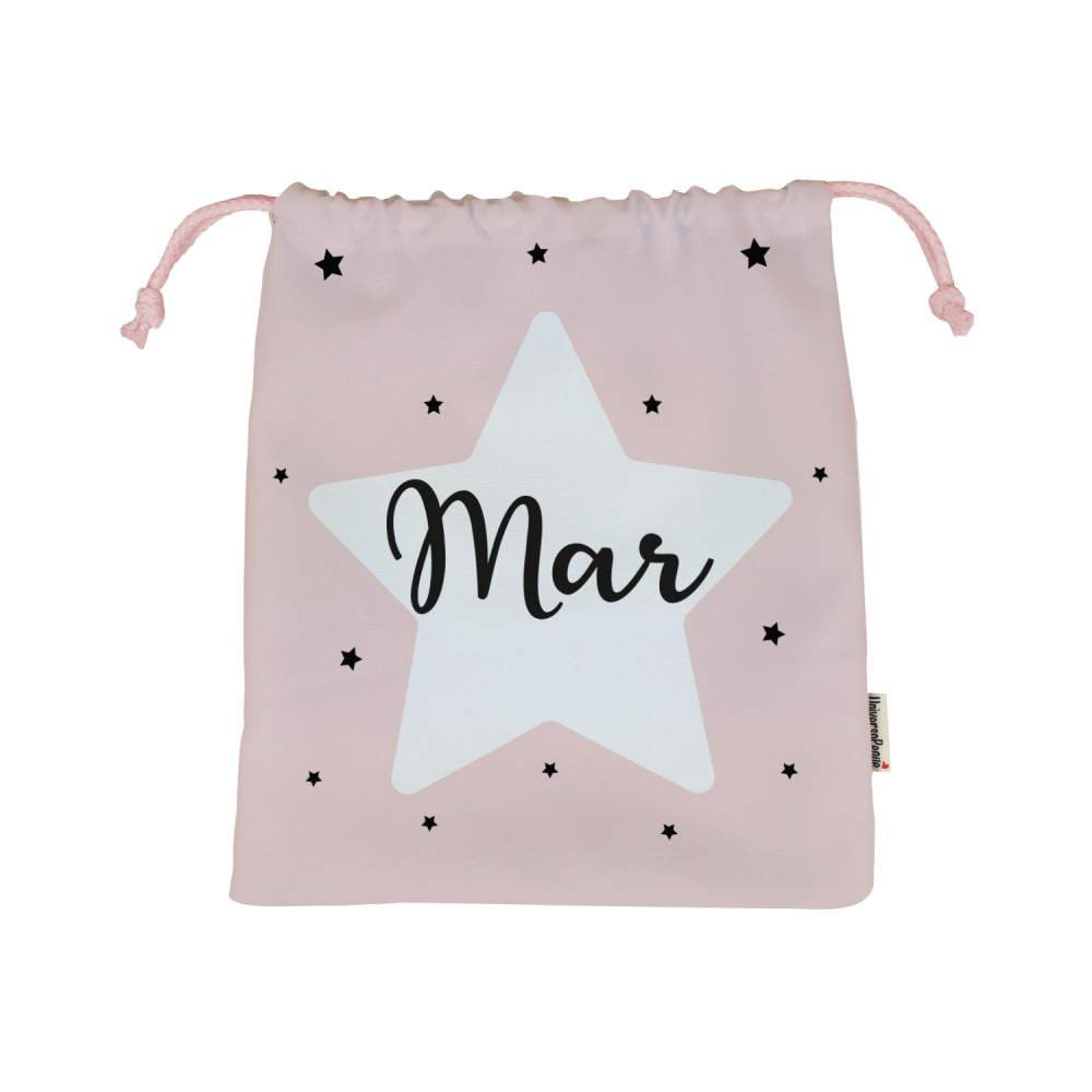 Bolsa Merienda Tela Piqué Corona Rosa - Tutete – Tienda Grumetes Moda  Infantil