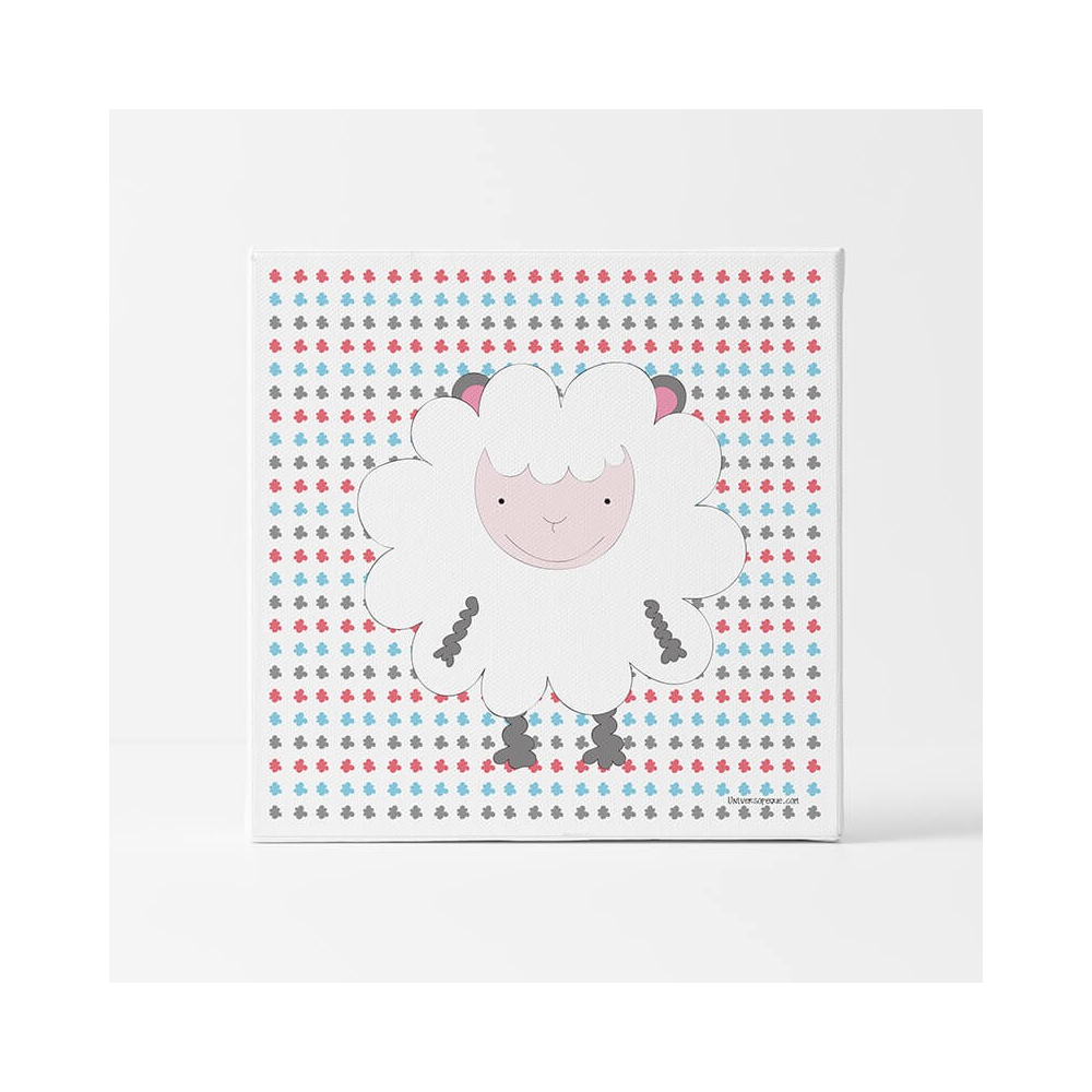 Lámina Infantil animal oveja cuadro infantil decorativo unisex