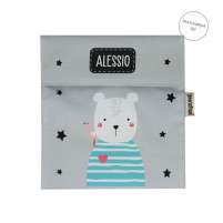 bolsa porta snack oso