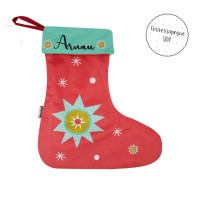 bota roja estrella