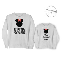 sudaderas blancas mickey minnie personalizadas