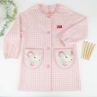 Babi con Botones Rosa Claro Personalizado