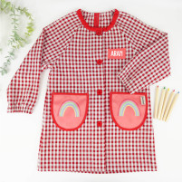 Babi con Botones Rojo Personalizado