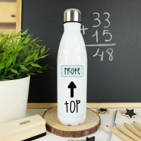 Botella Acero Personalizada Profe TOP