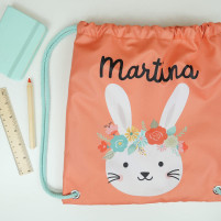 mochila impermeable conejita