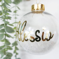 BOLA NAVIDAD PERSONALIZADA