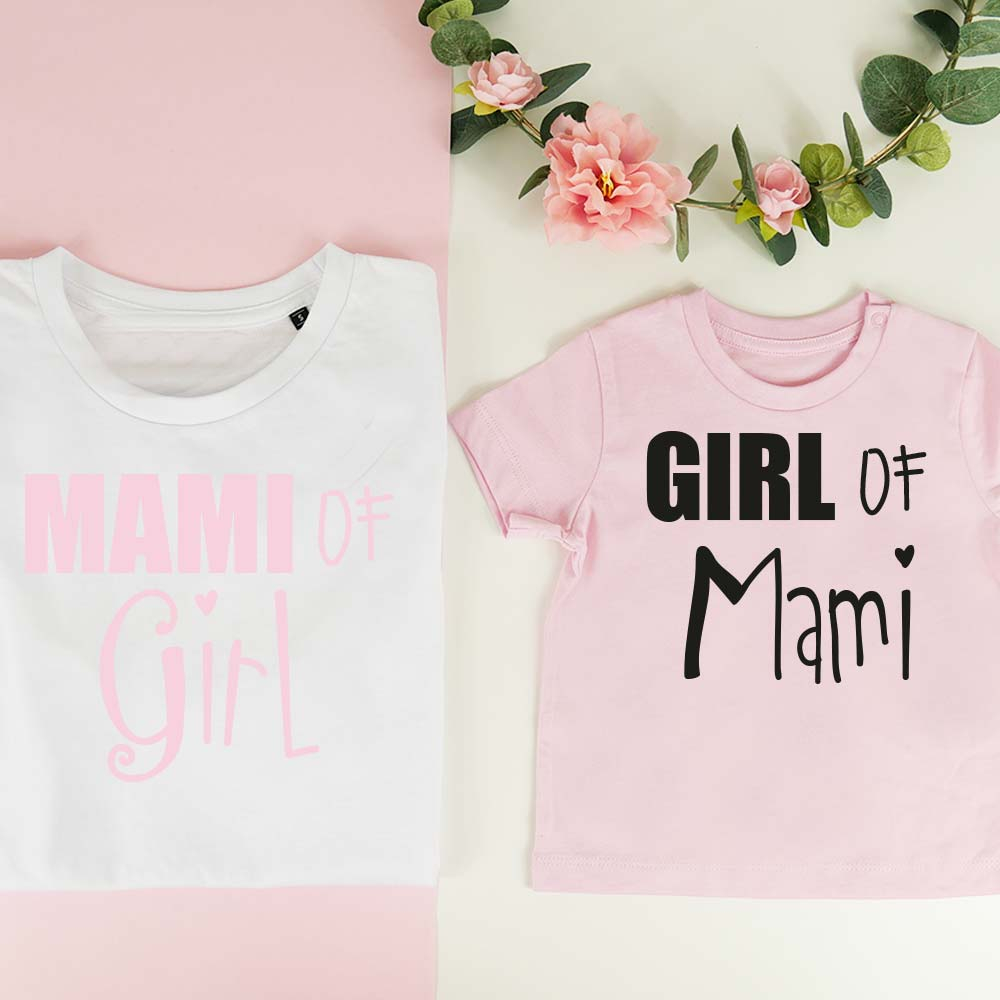 camisetas iguales mami of girl