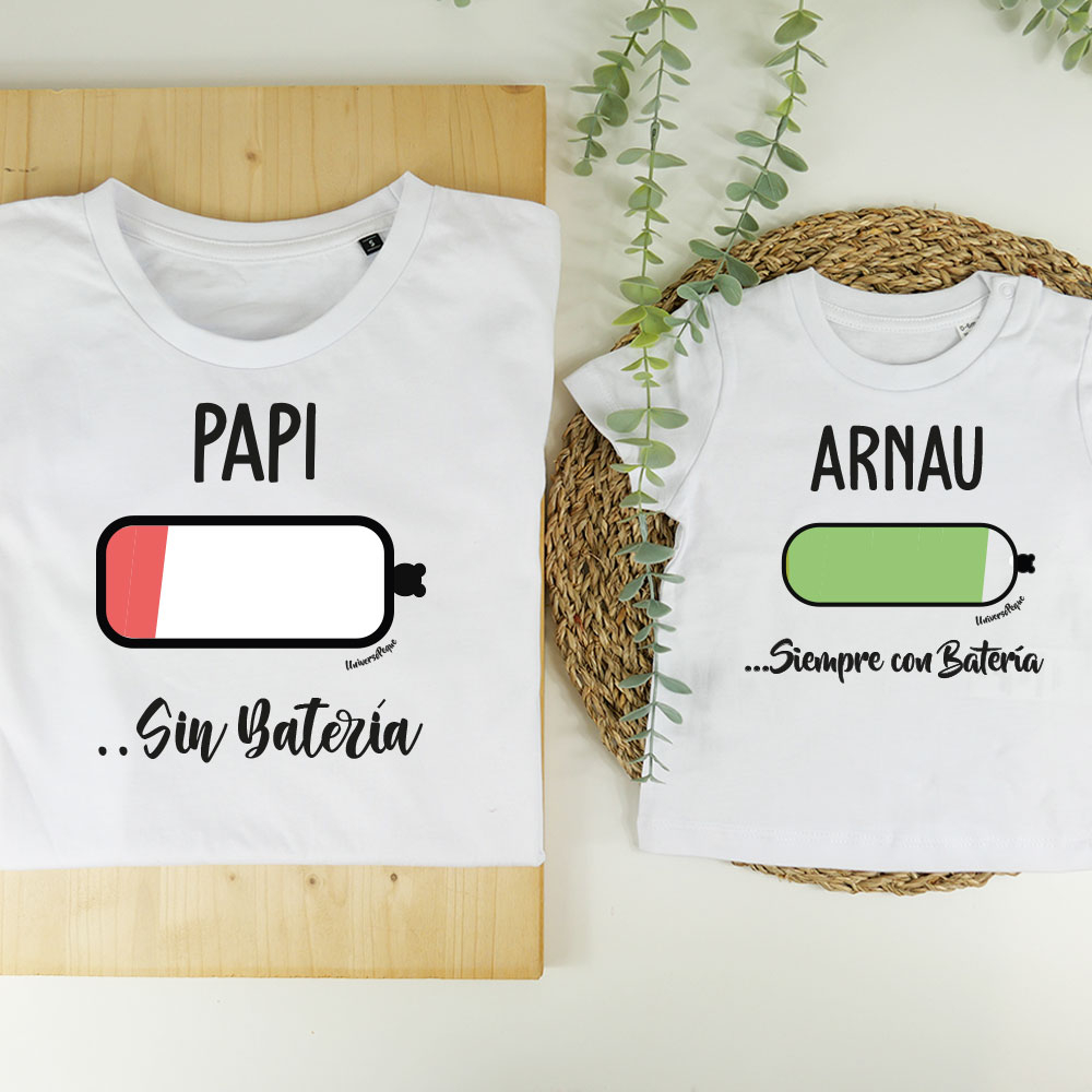 Personalizadas Bateria | Camisetas Familiares