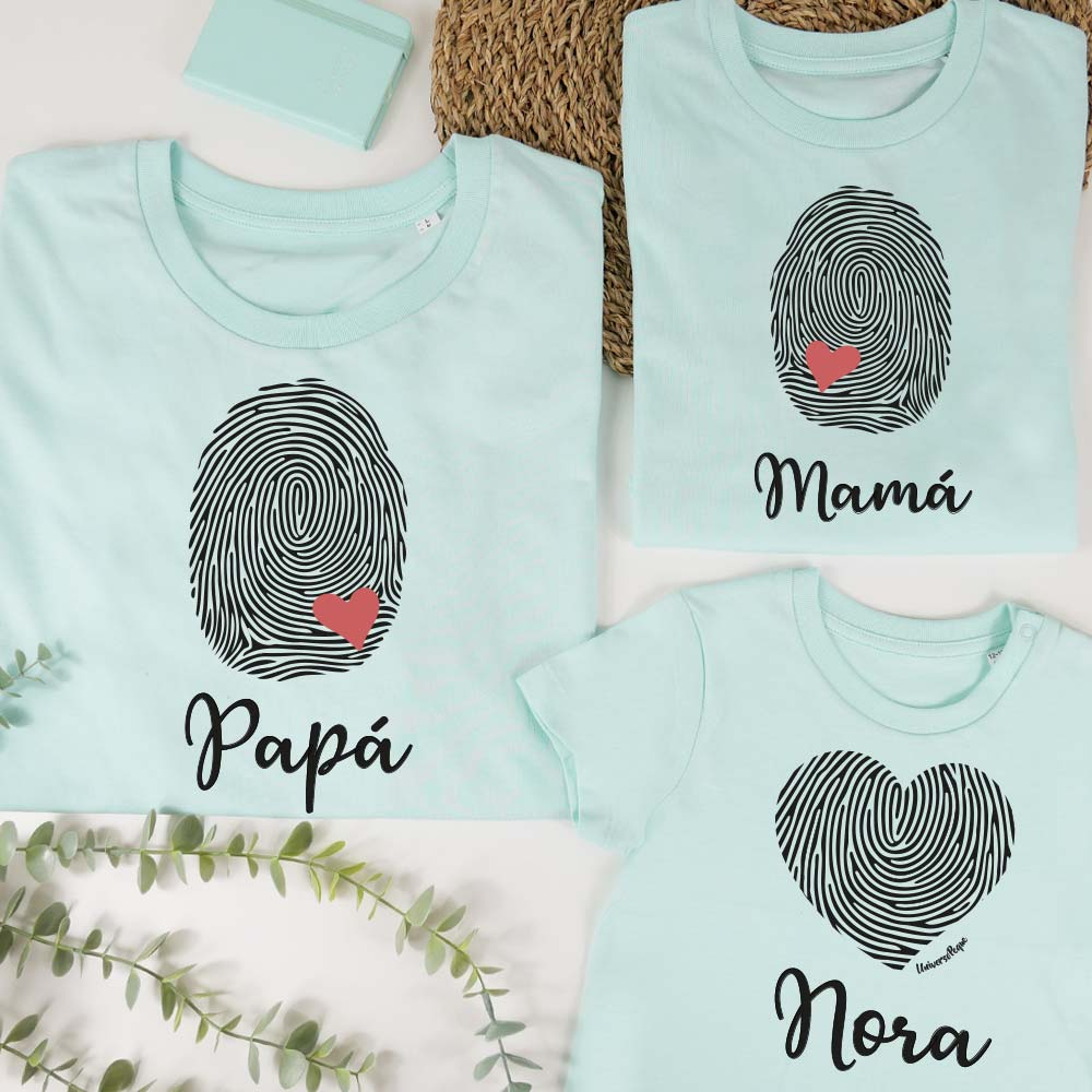 Camisetas Personalizadas Iguales | Regalo original Padres Hijos