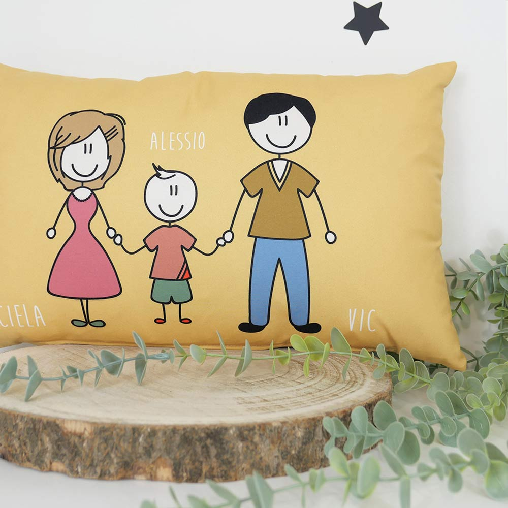 Cojín Personalizado Familia | Regalos originales