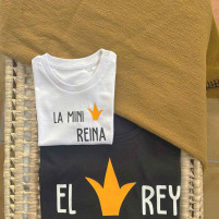 camiseta personalizada familiar king