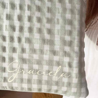 funda para libro o tableta acolchada con nombre