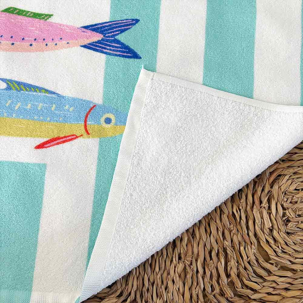 reverso toalla sardinas