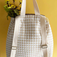 mochila vichy reverso