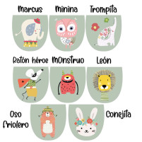 diseños bolsillo para babi verde vichy