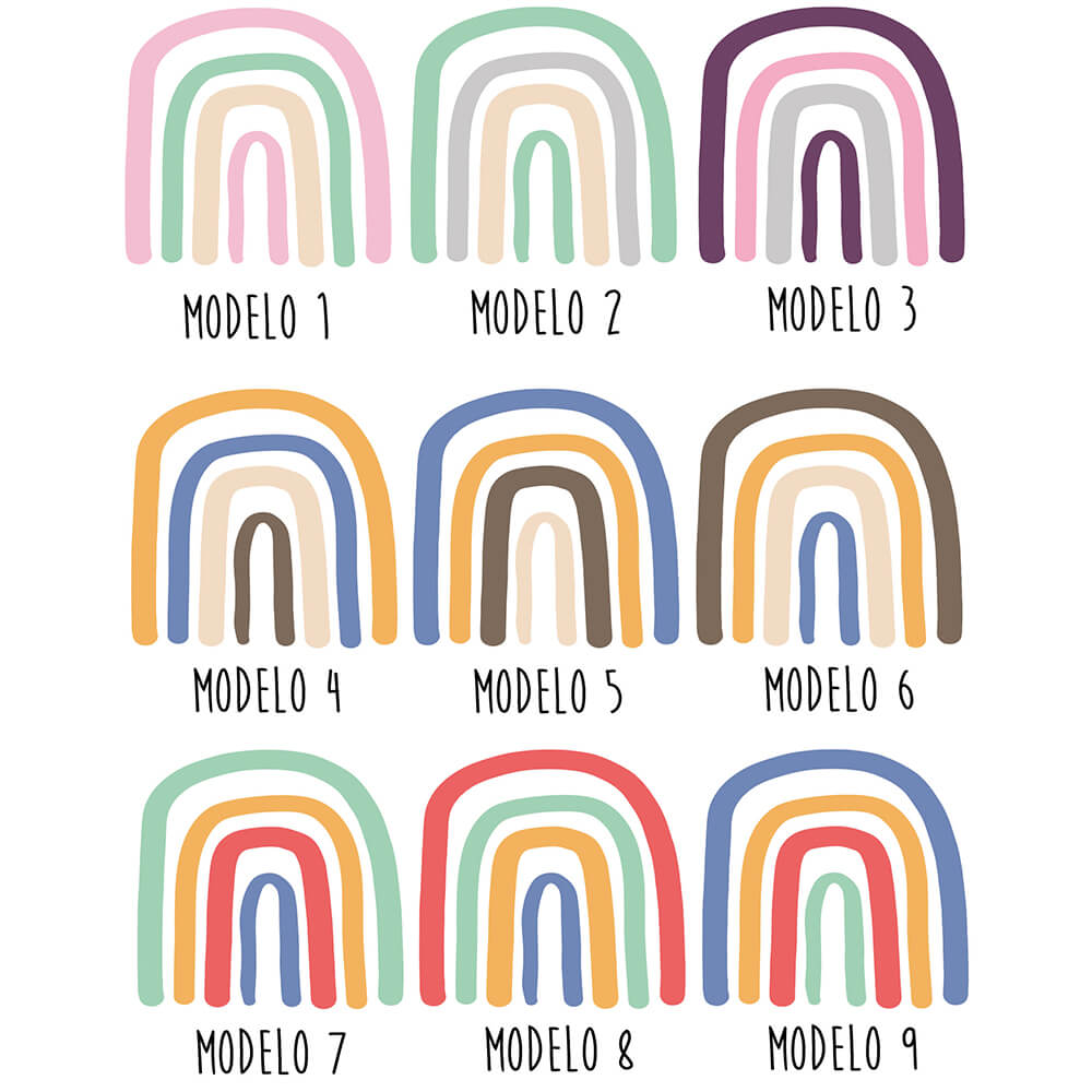 modelos arco iris